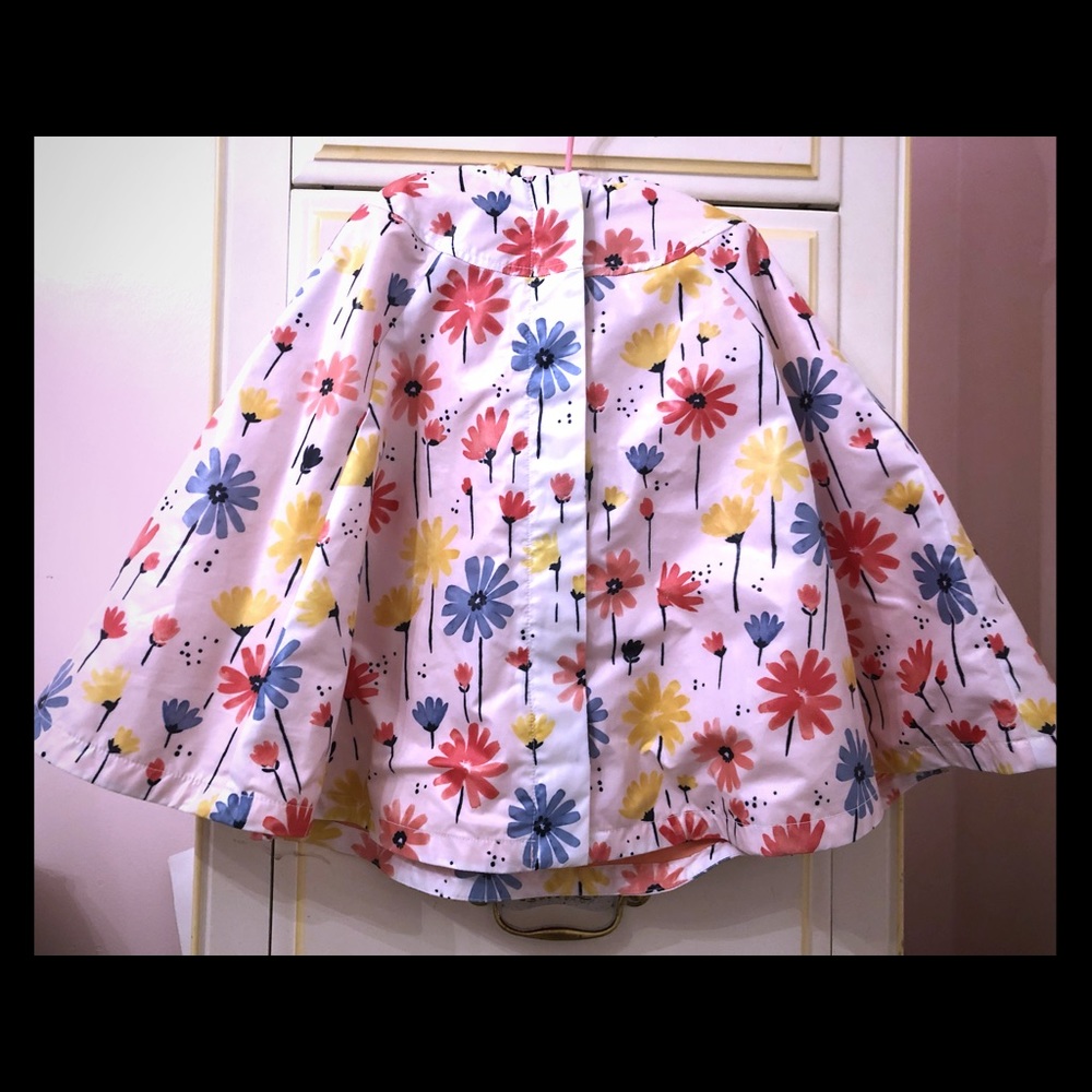 Spring rain poncho